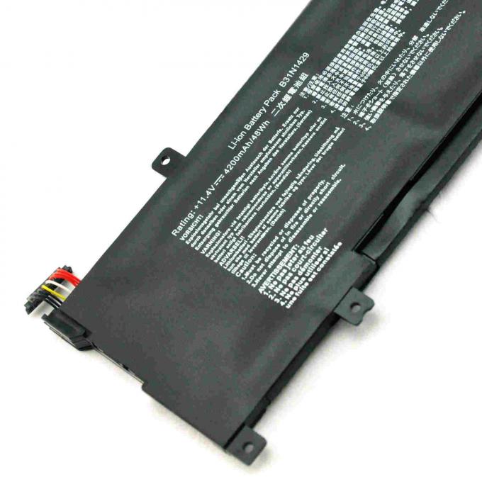 Asus K501シリーズ11.4V 48Wh李ポリマー3CellのためのB31N1429ラップトップの再充電可能な内部電池