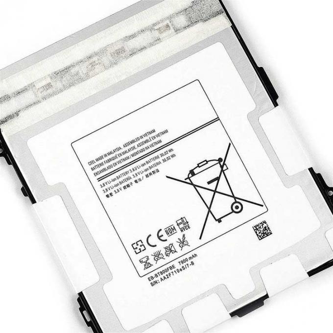 サムスン ギャラクシー タブS 10.5 LTE SM-T800のためのEB-BT800FBEのタブレットのPC電池7900mAh